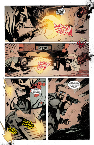 Illustration for article titled A Sneak Peek At Kane & Lynch In Comic Book Form